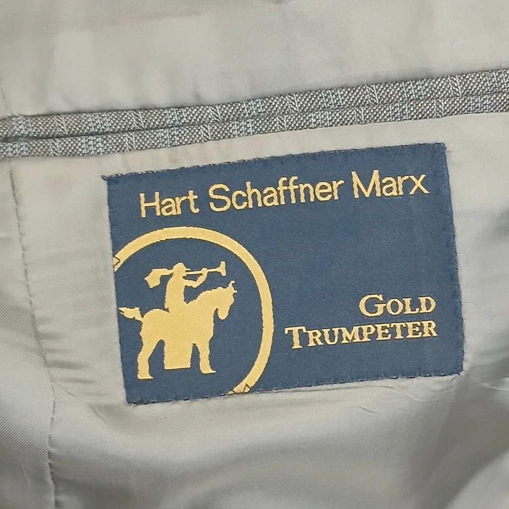 Hart Schaffner Marx Loro Piana 40R Mens Blazer 20x31‎ Sport Coat Beige